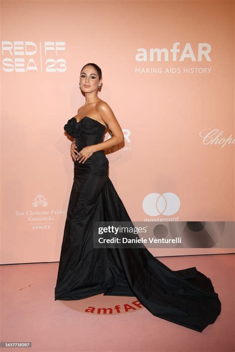 giulia de lellis gucci|Giulia De Lellis at the AmfAR Gala during the 81st Venice.